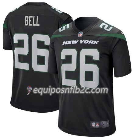 Camiseta Hombre NFL New York Jets Le'Veon Bell 26 Nike Negro